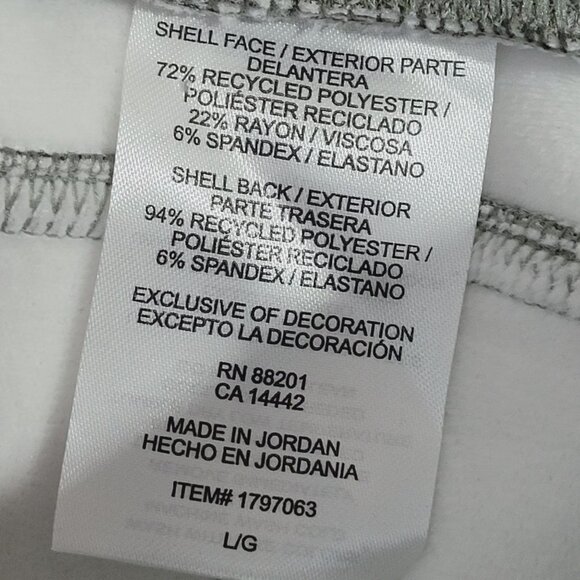 NEW Mondetta Heathered Green Fleece Jogger Pants L // 25PT - Picture 6 of 8